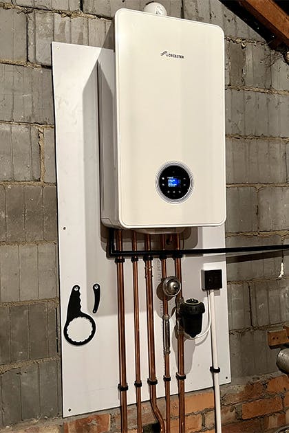 New Worcester Bosch boiler